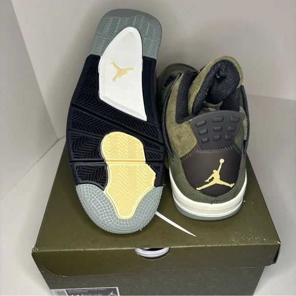 Jordan 4 SE Retro Low Craft “Olive” Men 11.5